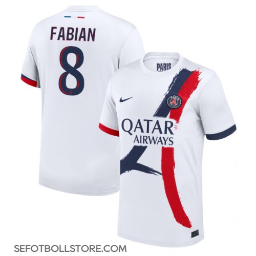 Paris Saint-Germain Fabian Ruiz #8 Replika Bortatröja 2024-25 Kortärmad